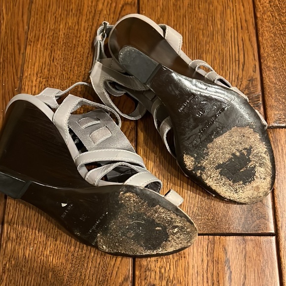 Balenciaga Leather Cage Gladiator Wedge. SALE! $52.00 - Picture 6 of 7